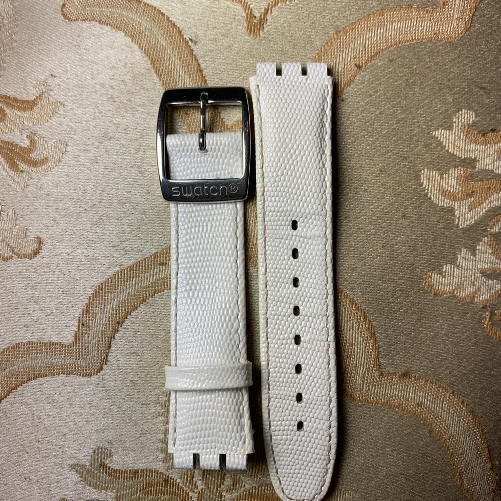 Swatch leather strap